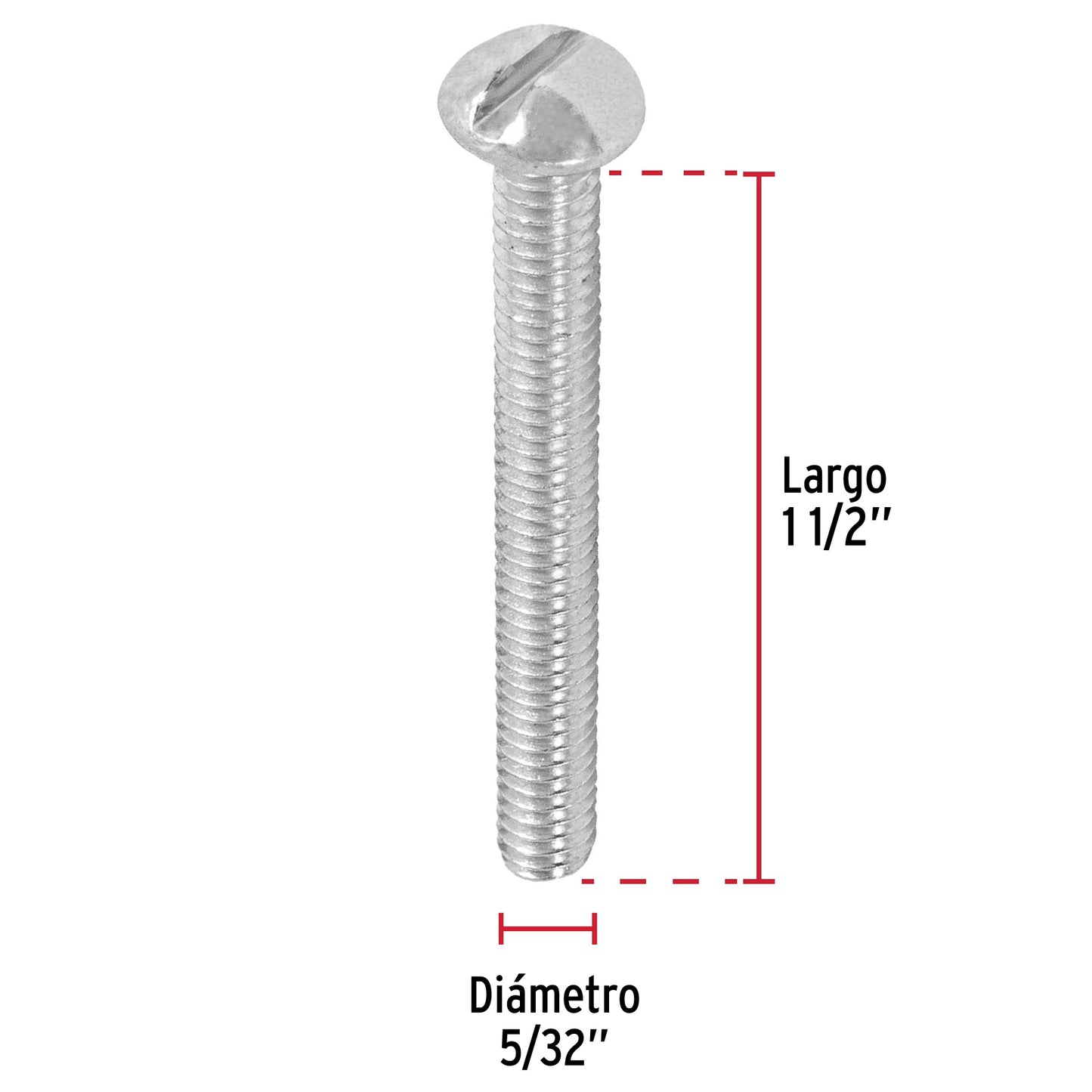 Bolsa con 200 tornillos 5/32' x 1-1/2' tipo estufa, Fiero TORE-5/32X1-1/2 44611 MM00