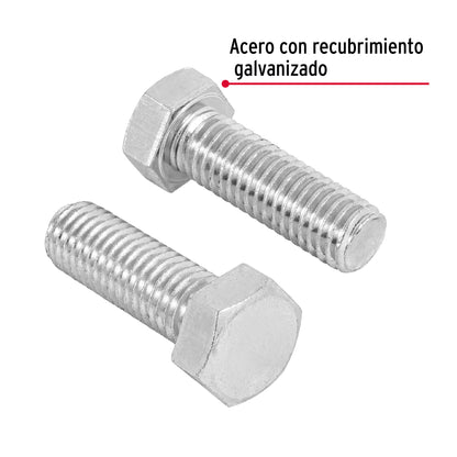 Bolsa con 30 tornillos 1/2' x 1-1/2' tipo máquina, Fiero TORM-1/2X1-1/2 44593 MM00