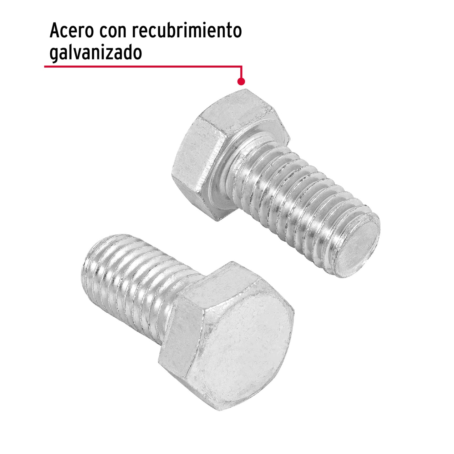 Bolsa con 40 tornillos 1/2' x 1' tipo máquina, Fiero TORM-1/2X1 44591 MM00