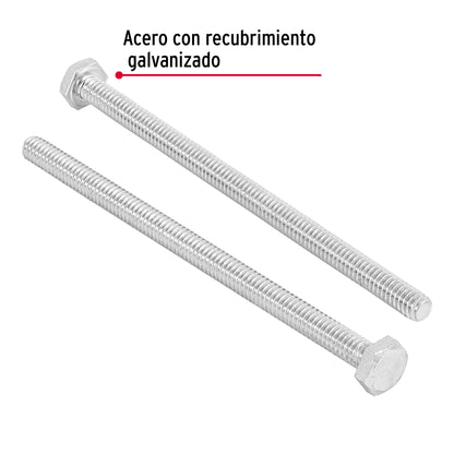 Bolsa con 25 tornillos 1/4' x 4-1/2' tipo máquina, Fiero TORM-1/4X4-1/2 44634 MM00