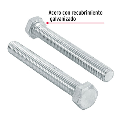 Bolsa con 40 tornillos 3/8' x 3' tipo máquina, Fiero TORM-3/8X3 44580 MM00