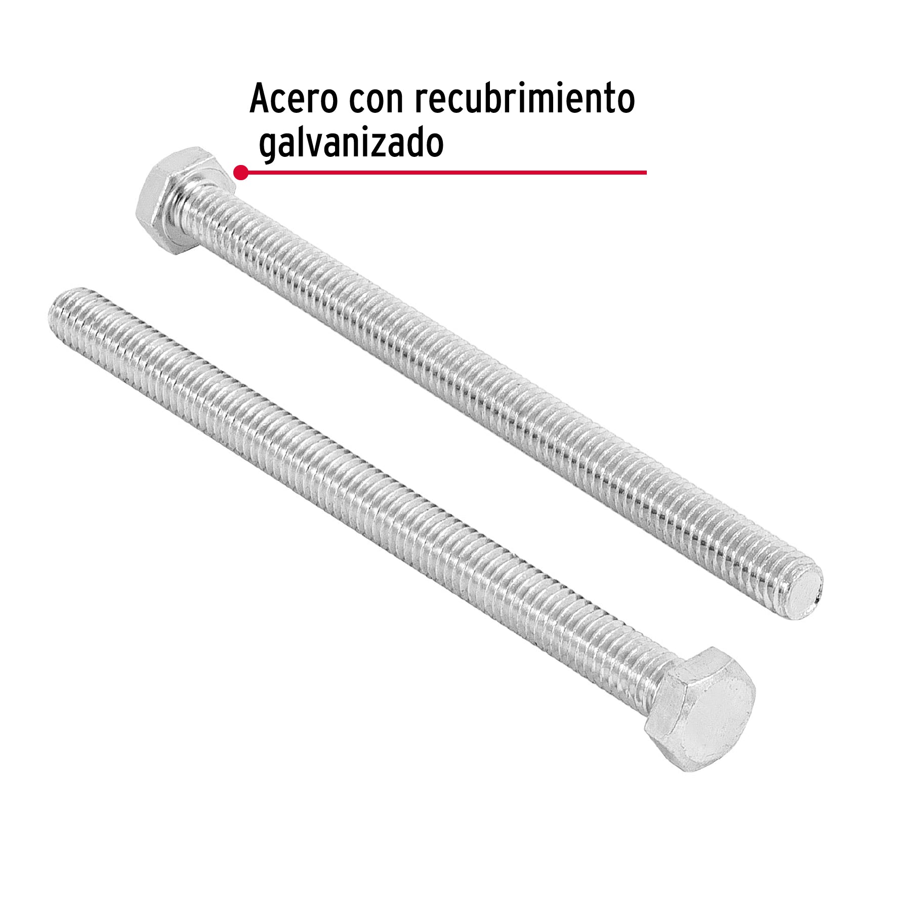 Bolsa con 30 tornillos 5/16' x 4-1/2' tipo máquina, Fiero TORM-5/16X4-1/2 44642 MM00