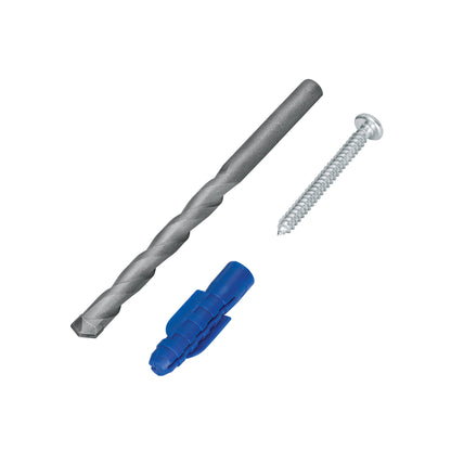 Kit de 20 taquetes 3/8' con pijas #12 y 1 broca 3/8', Fiero TQ-3/8J 40161 MM00