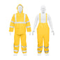 Conjunto impermeable doble capa amarillo con reflejante, G TRA-REF-L 18417 MM00