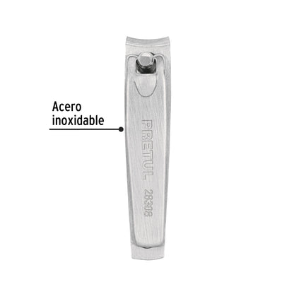 Corta uñas 2' acero inoxidable, Pretul UNA-520P 28308 MM00