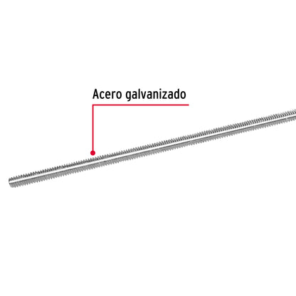 Varilla roscada de 1 m x 7/16', Fiero VARO-7/16 42414 MM00