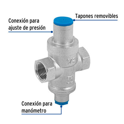 Válvula reductora de presión 1/2', Foset VARP-1/2 48061 MM00