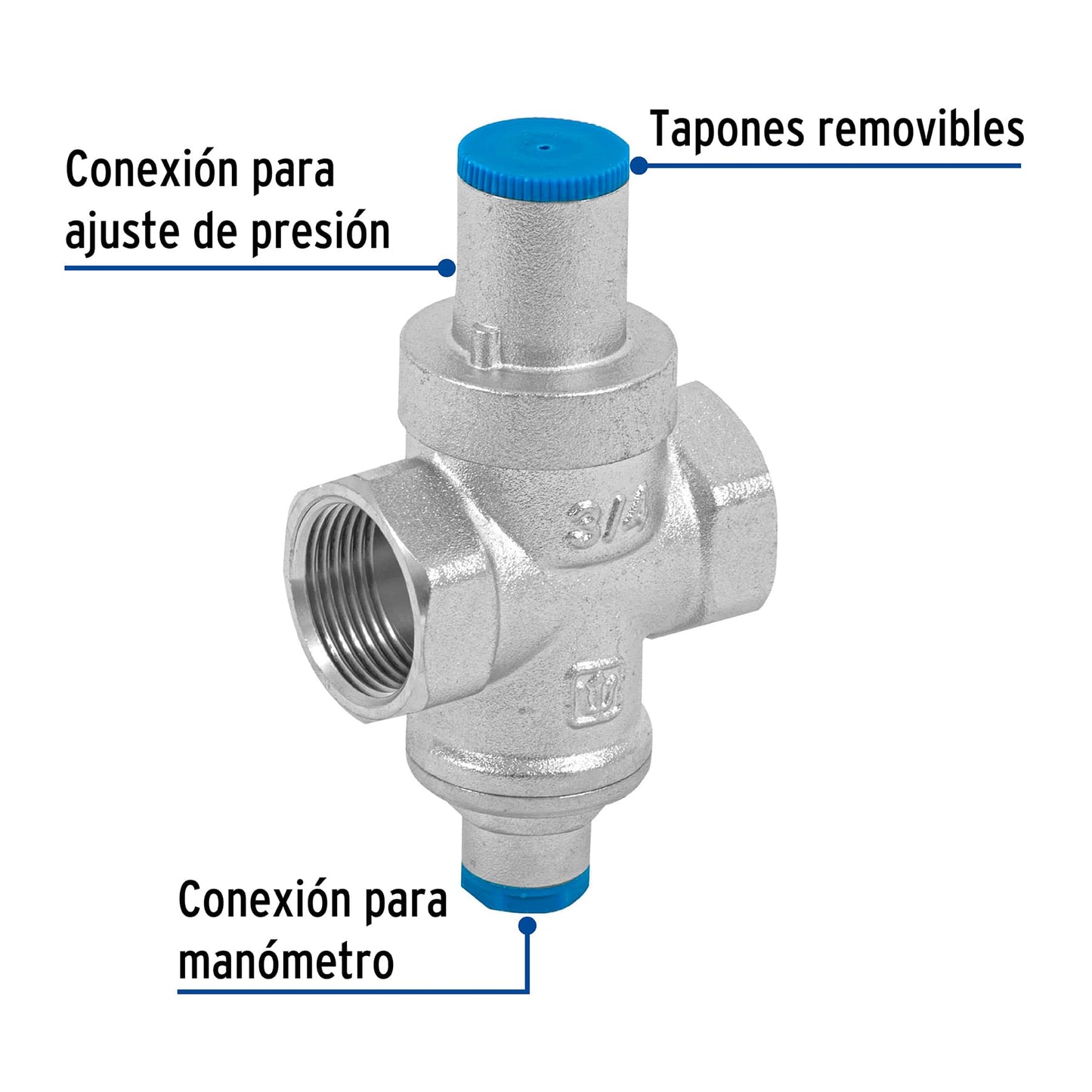 Válvula reductora de presión 3/4', Foset VARP-3/4 48062 MM00