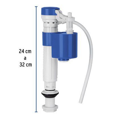 Válvula de llenado, ajustable, de plástico para tanque bajo VW-205 49338 MM0