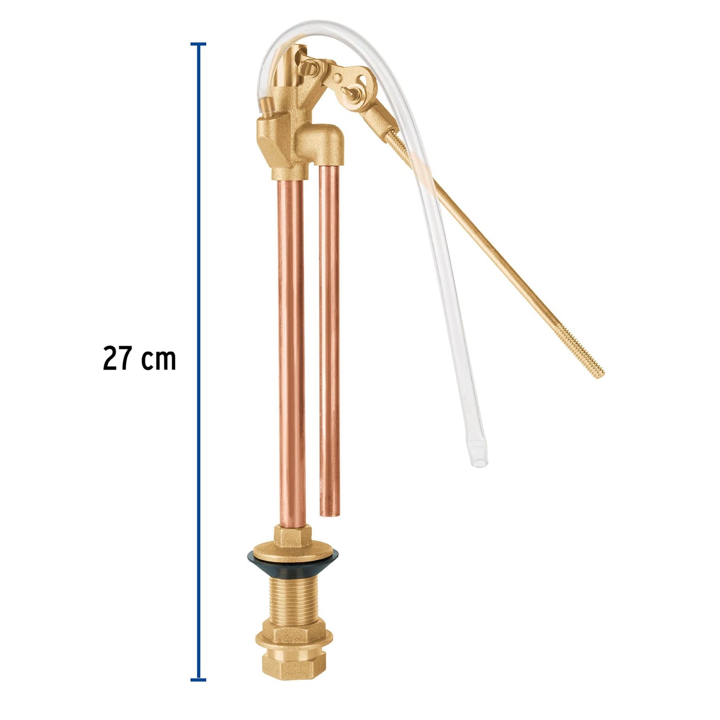 Válvula de llenado de latón para tanque bajo, Foset VW-513 49340 MM0