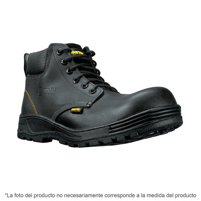 Bota de seguridad negra, #23 con casquillo de acero, Pretul ZC-023N 26061 MM0