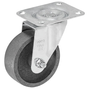 RODAJA DE FIERRO GIRATORIA CON PLACA 2-1/2"