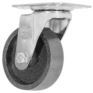 RODAJA DE FIERRO GIRATORIA CON PLACA 2-1/2"