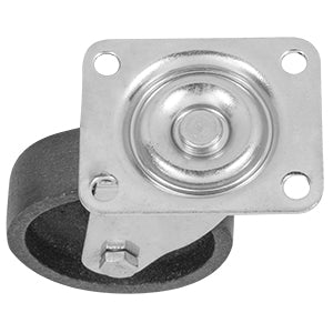 RODAJA DE FIERRO GIRATORIA CON PLACA 2-1/2"