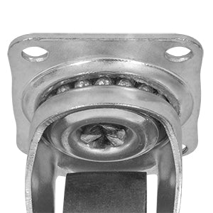 RODAJA DE FIERRO GIRATORIA CON PLACA 2-1/2"