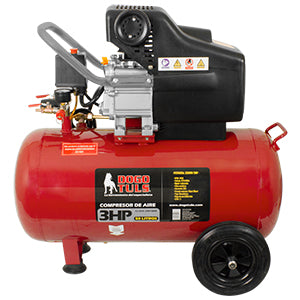 COMPRESOR DE AIRE DIRECTO LUBRICADO MOTOR 3HP CAPACIDAD 50 LITROS