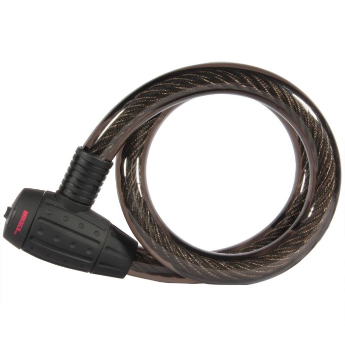 Cable candado flexible 4 llaves de seguridad (1 mt)