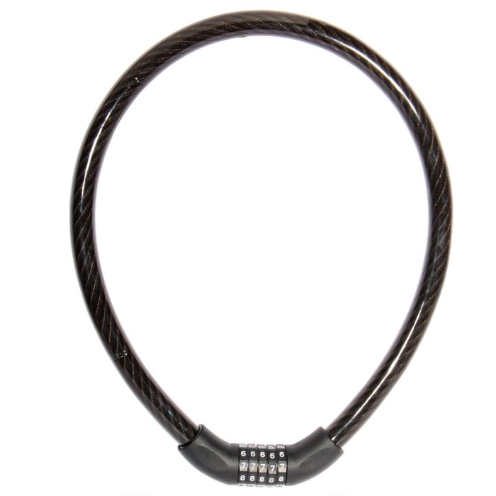 Cable candado de combinacion uso rudo (1 mt)