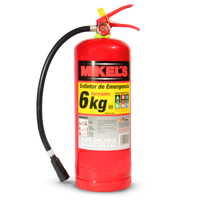 Extintor de emergencia 6 kg