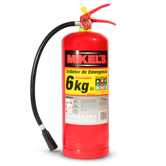 Extintor de emergencia 6 kg