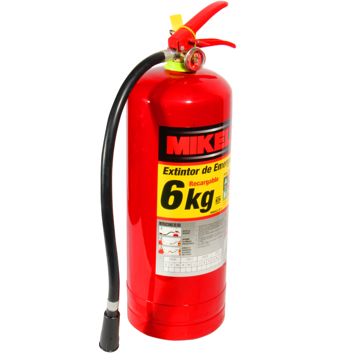 Extintor de emergencia 6 kg