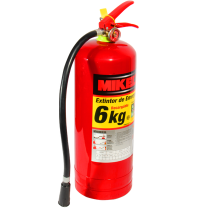 Extintor de emergencia 6 kg