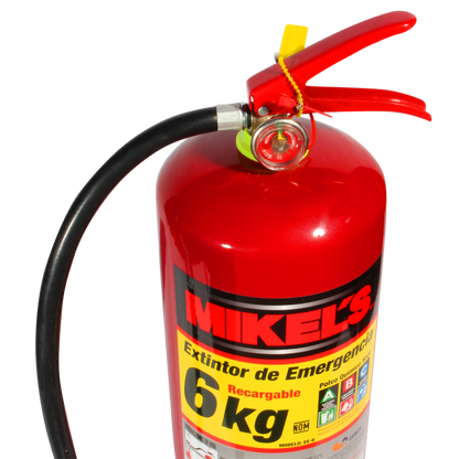 Extintor de emergencia 6 kg