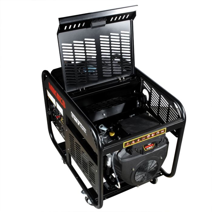 Generador de corriente eléctrica motor 4 tiempos 12,000 W, 22 HP