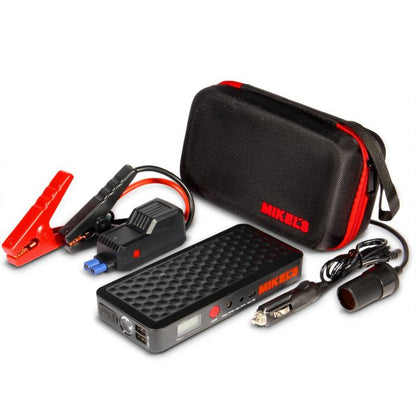 Arrancador de Baterías Jumper 12,000 mAh 4-8 Cilindros - aesorios