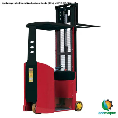 Montacargas electrico cabina hombre a bordo (1 ton) MIKELS