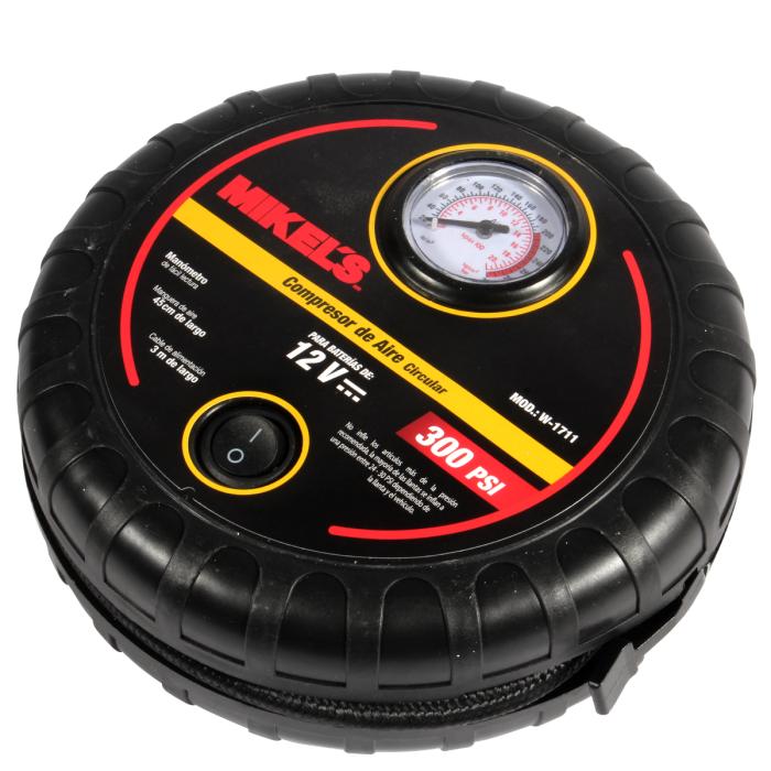 Compresor de aire circular 12 V (300 PSI)