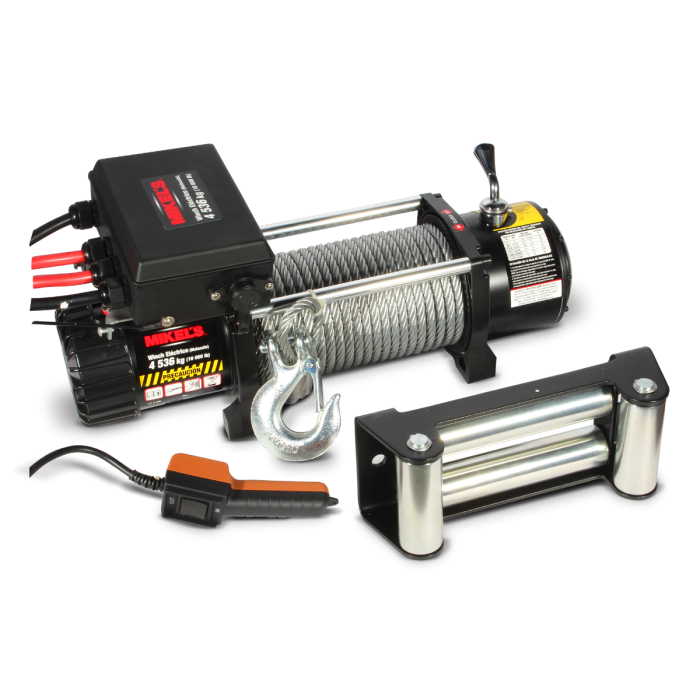 Malacate Eléctrico Winch 12V, 10000Lb