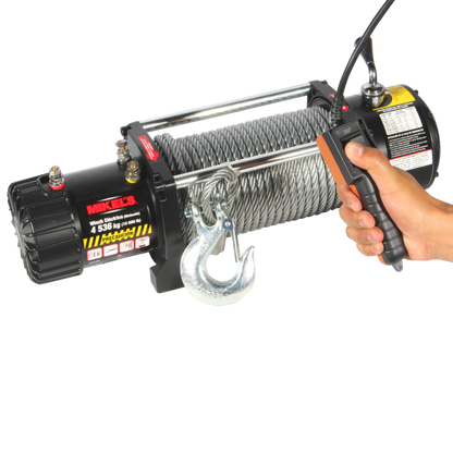 Malacate Eléctrico Winch 12V, 10000Lb